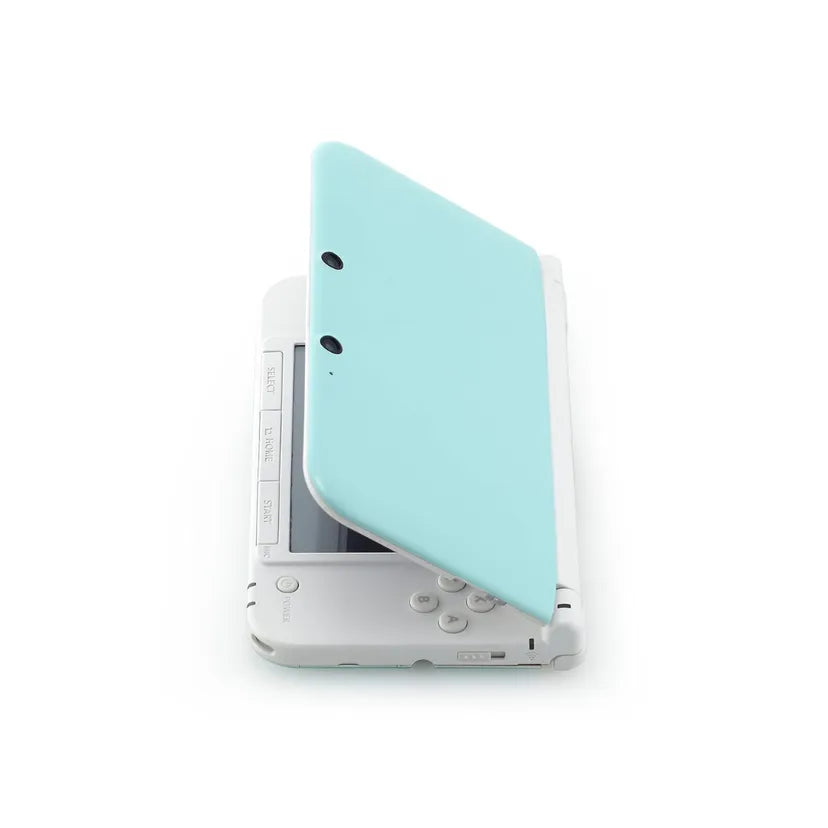 Nintendo 3DS XL LL (معدل بالألعاب) - أزرق مخضر وأبيض - (مستعمل)