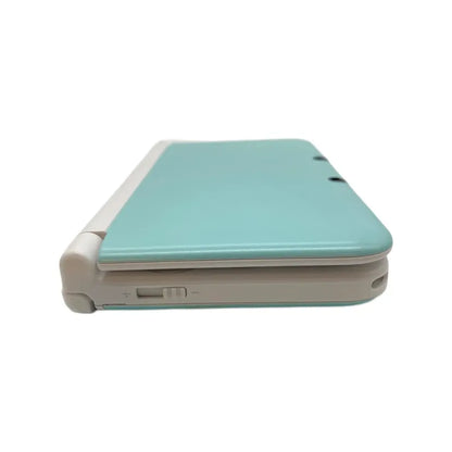 Nintendo 3DS XL LL (معدل بالألعاب) - أزرق مخضر وأبيض - (مستعمل)