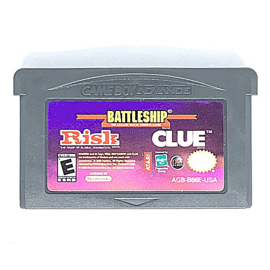 Risk/Battleship/Clue - Game Boy Advance (USED)