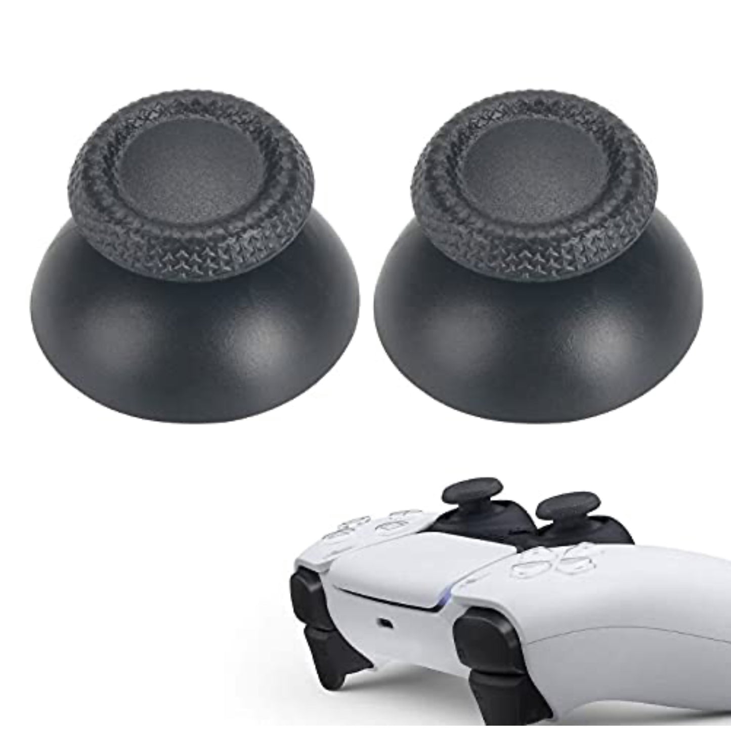 Replacement Analog Caps Grips for PS5 Dualsense Controller - Pair