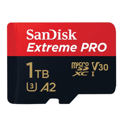 بطاقة ذاكرة SanDisk Extreme PRO microSDXC UHS-I microSD بسعة 1 تيرابايت مع محول C10 