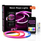 RGB Neon IP67 WIFI Neon Rope Light DIY Bar APP Control Music Sync