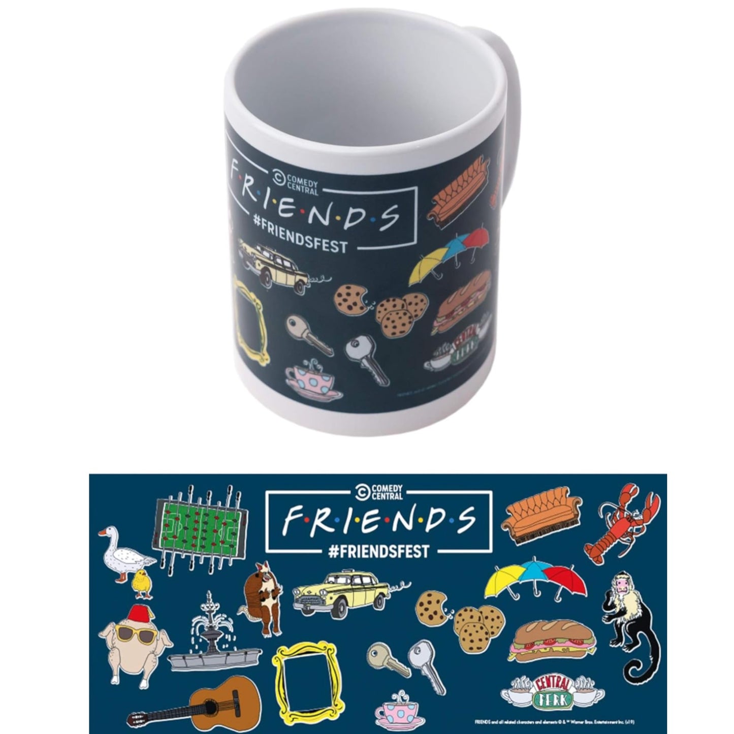 Erik F·R·I·E·N·D·S Puzzle Coffee Mug 330 ML