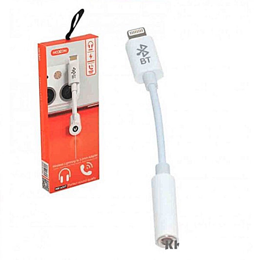 MOXOM MX-AX17, Lightning / Type C To 3.5mm Aux Converter - Lightning IPhone | Type C | Android