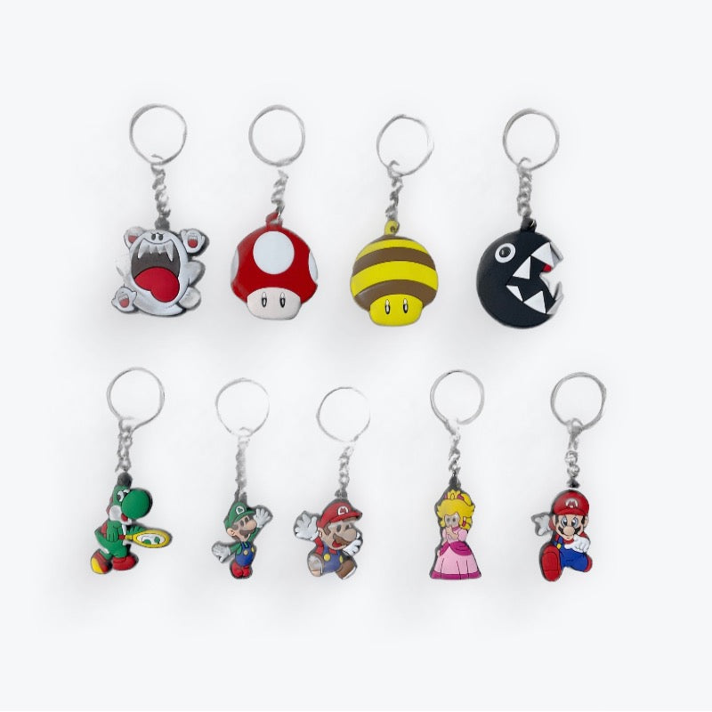 Super Mario Bros Keychains