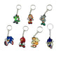 Sonic The Hedgehog Keychains - 7 Models