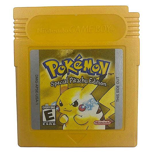 Pokemon: Yellow Version - Special Pikachu Edition - Gameboy Color (USED)
