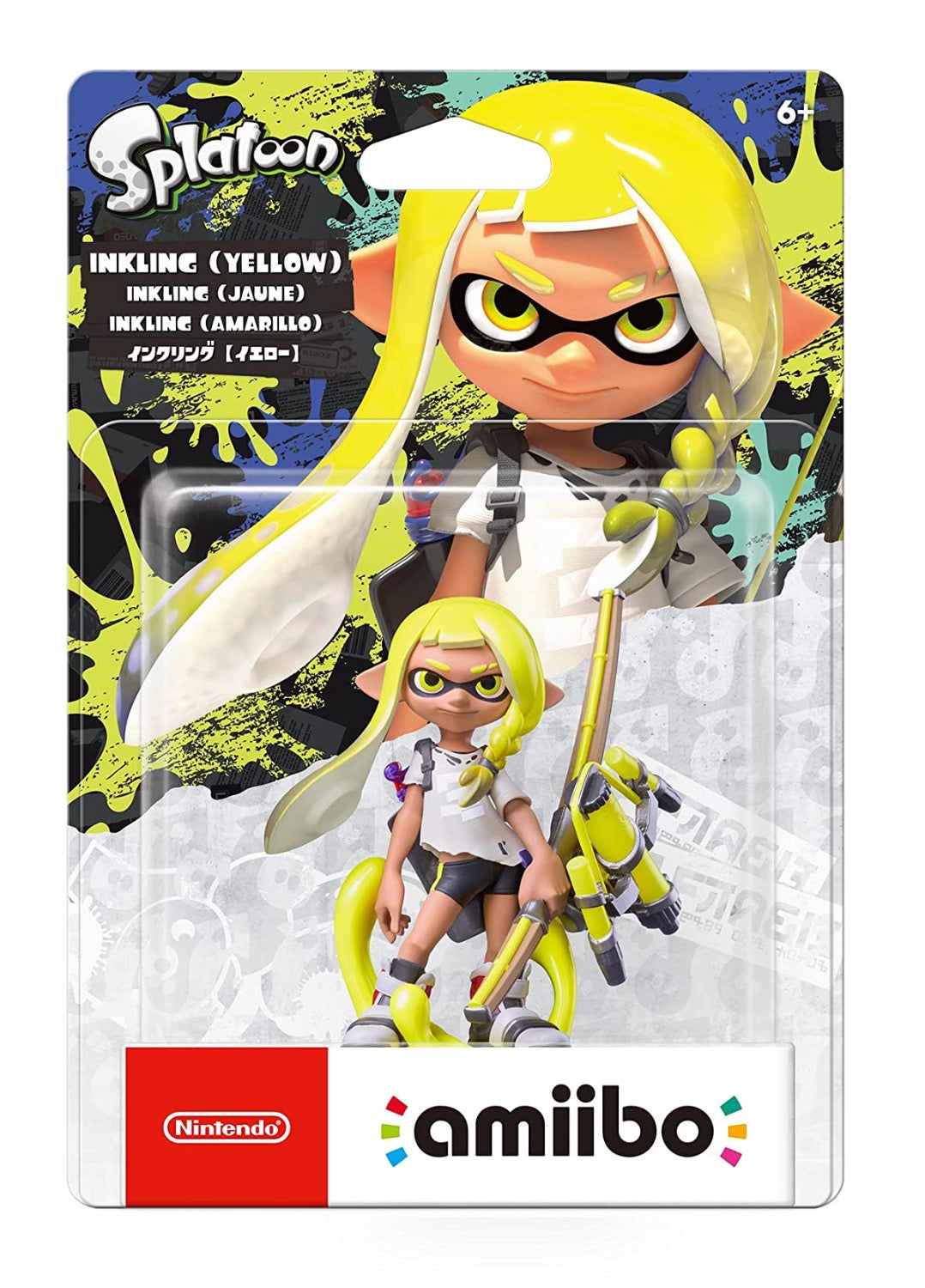 Nintendo Inkling Yellow amiibo - (Splatoon 3/Series)