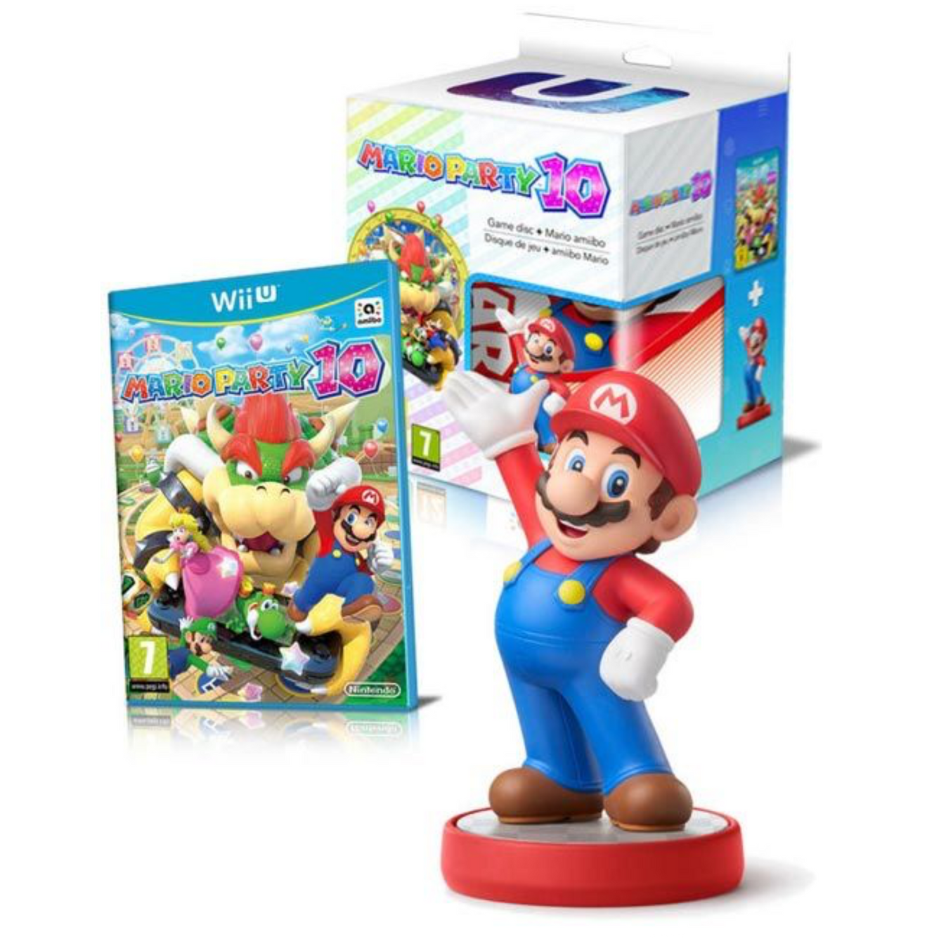 Mario Party 10 Amiibo Mario Bundle Nintendo Wii U Pal Game Bros Lb 8950