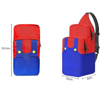 Super Mario Shoulder Bag - Red & Blue