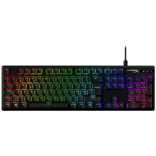 HyperX Alloy Origins PBT HX Red - Full Size Mechanical Gaming Keyboard