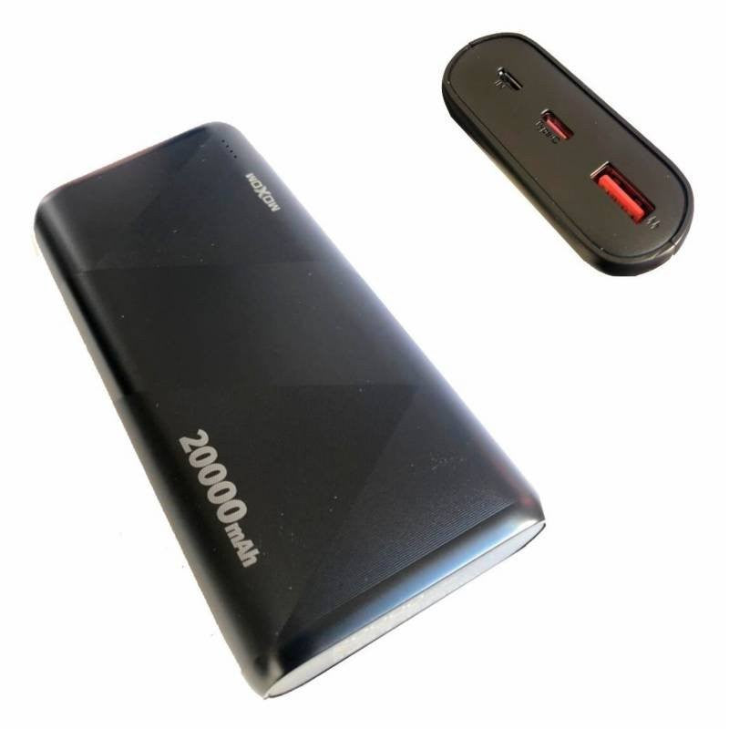 Moxom Power Bank 20000Mah High Capacity Usb C PD Power Bank