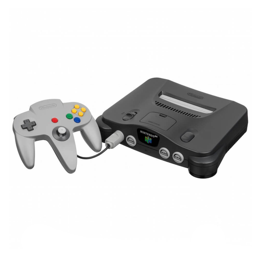 Nintendo 64 (N64) System Black (PAL) - (USED)