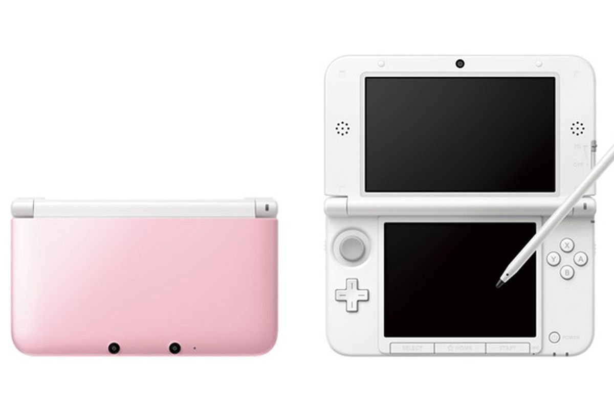 Nintendo 3DS XL - Handheld Game Console Modded - Pink - (USED)