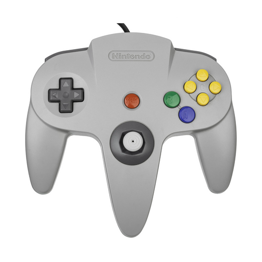 Nintendo 64 (N64) Original Controller - Grey - (USED)