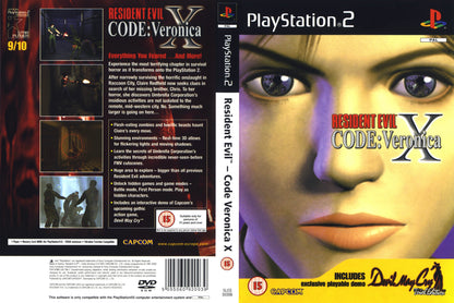 Resident Evil Code: Veronica X - PlayStation 2 (PAL) - (USED)