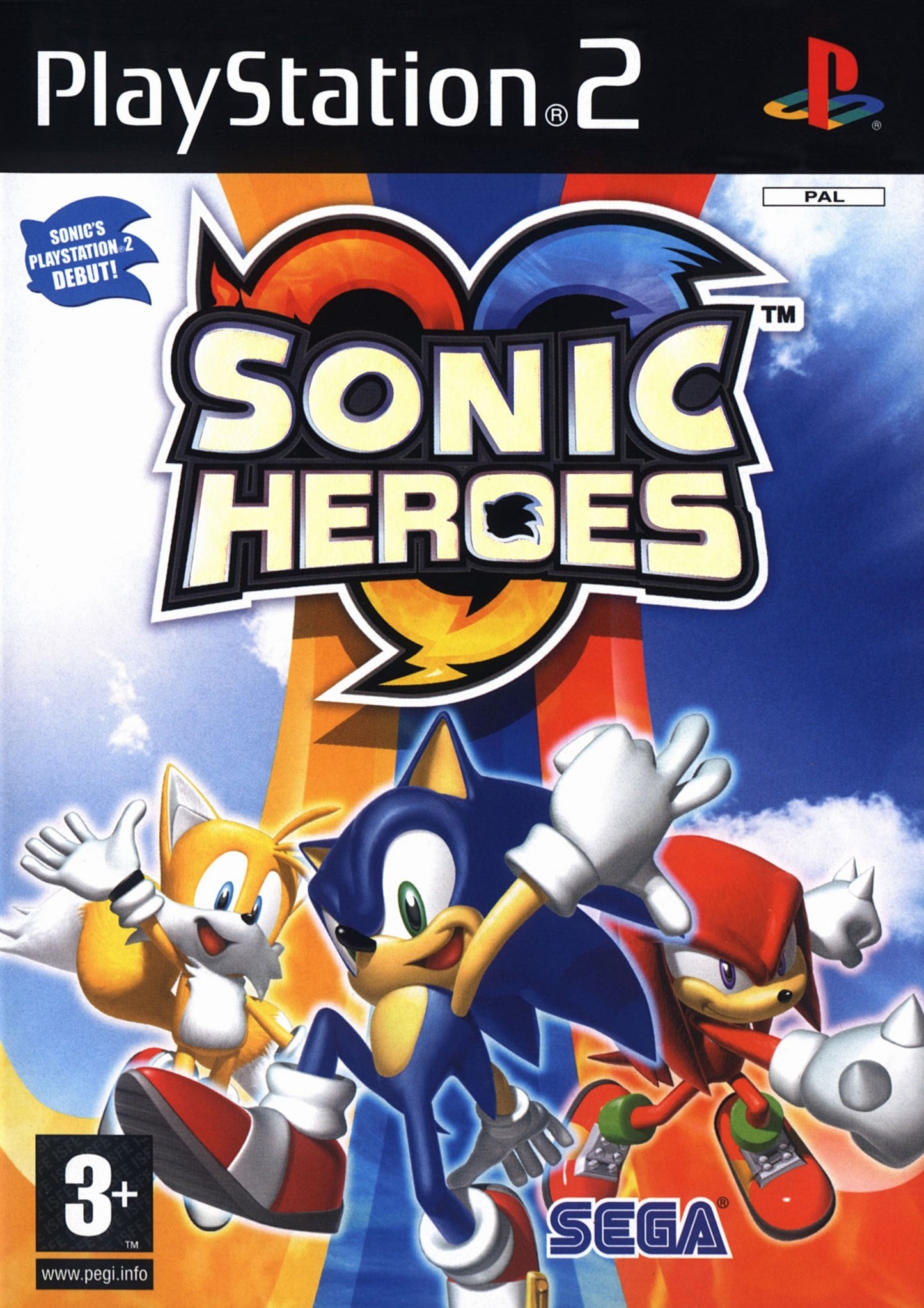 Sonic Heroes - PlayStation 2 (PAL) - (USED)