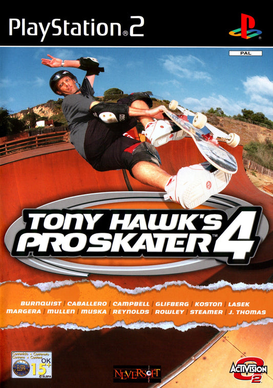 Tony Hawk's Pro Skater 4 - Playstation 2 (USED)