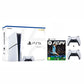 Playstation 5 Slim 1TB SSD with FC 24 and 2 Controllers Bundle