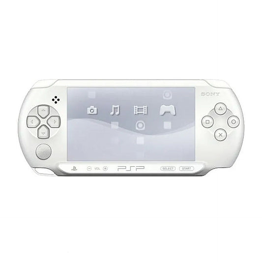 جهاز ألعاب محمول Sony PSP Street معدل - أبيض (مستعمل) 