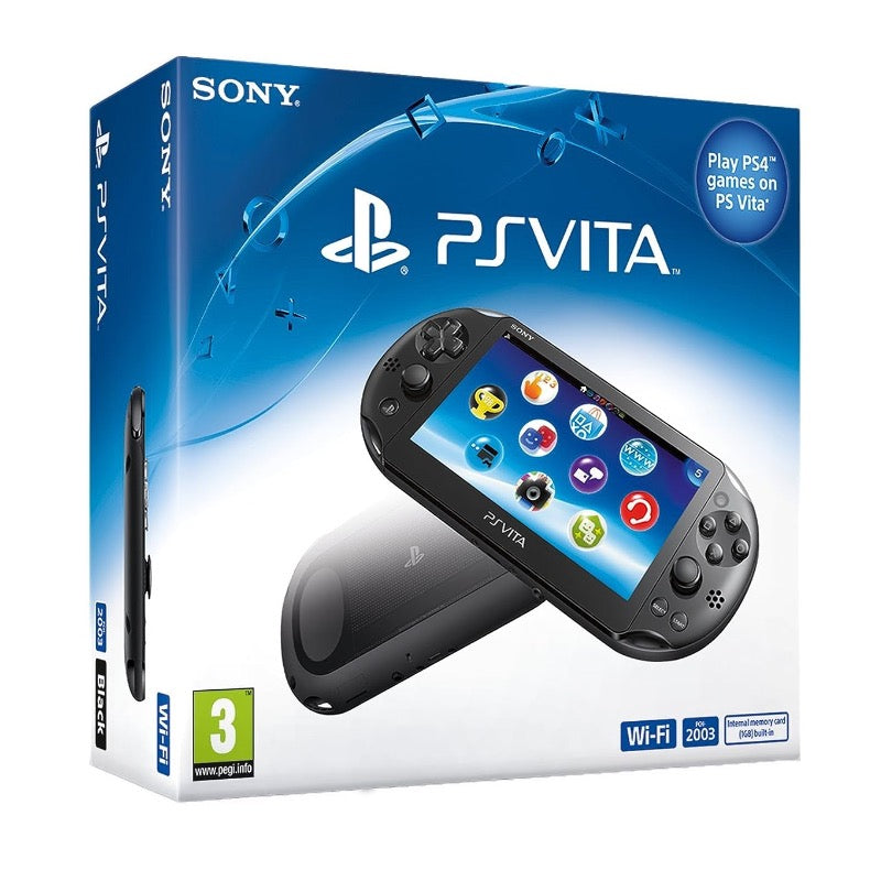 PS Vita PlayStation Vita Slim Model - PCH-2016 Black (USED) In Box