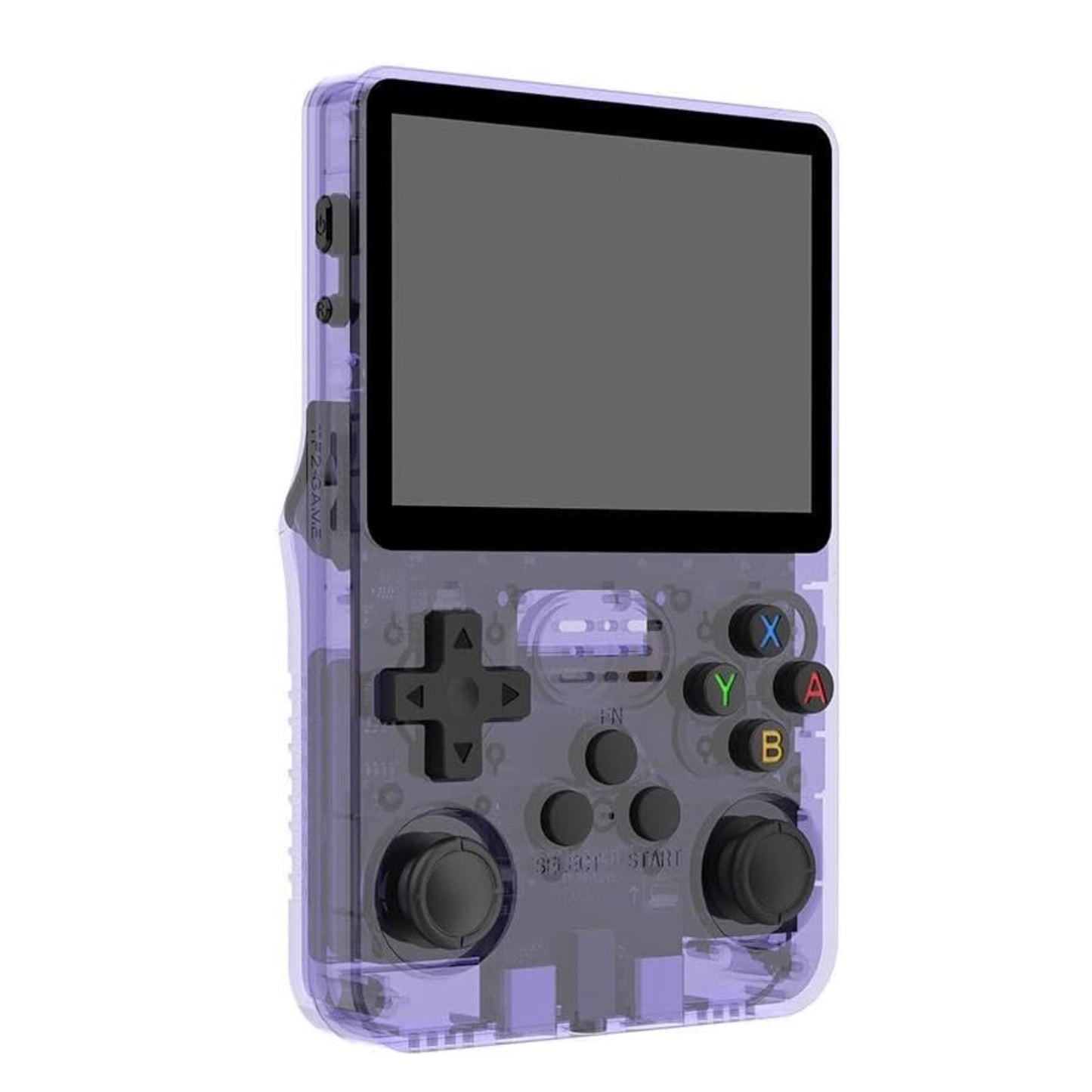 Retro Handheld R36S Video Game Console Linux System 3.5 Inch IPS Screen - Purple | White | Black | Green