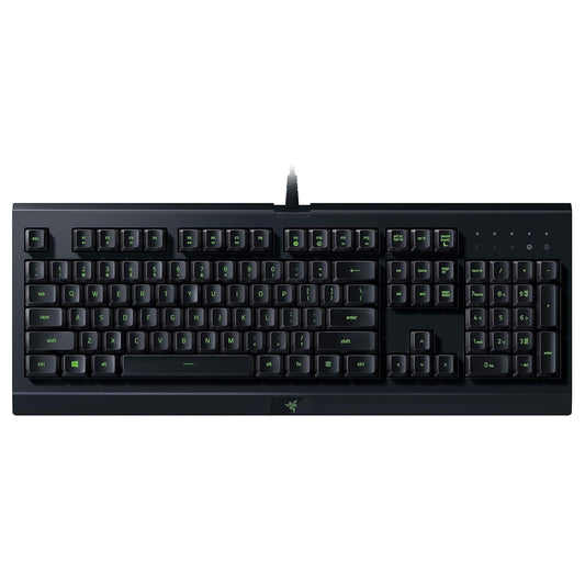 Razer Cynosa Lite Gaming Keyboard: Customizable Single Zone Chroma RGB Lighting - US - Black