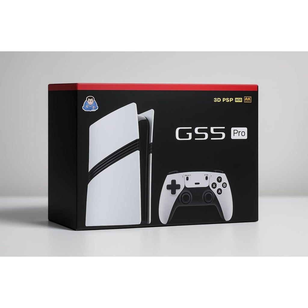 GS5 PRO Retro Game Console 4K Ultra HD with Built-in 30000+ Games | 53 Emulators