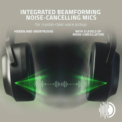 Razer Barracuda 2.4GHz Wireless + Bluetooth Gaming Headset For Mobile, PC, PlayStation, Switch 2, Android, iOS
