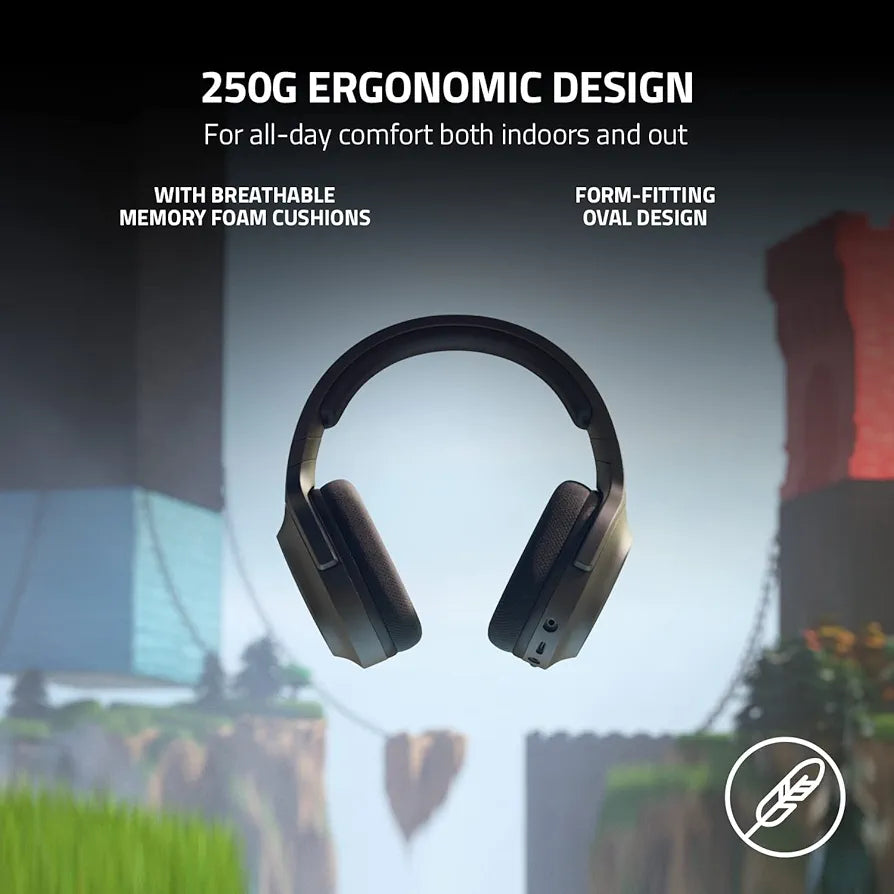 Razer Barracuda X 2.4GHz Wireless + Bluetooth Gaming Headset For Mobile, PC, PlayStation, Switch 2, Android, iOS