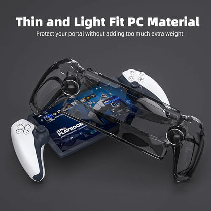 Lucky Fox PlayStation Portal, PS Portal Crystal Case | Cover - Transparent Black