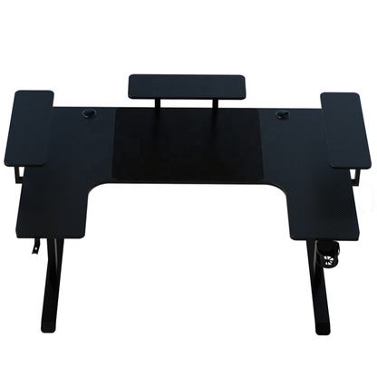 U8 RGB U-Shaped 160cm Gaming Desk with Cup & Headset Holder