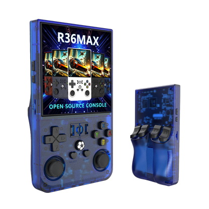 2026 R36 Max 4inch IPS 21000+ Games Video Handheld Game Players 4000mAh OS Linux System Hand Retro Game Console