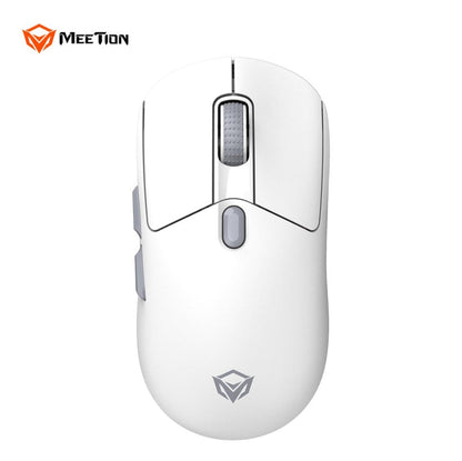 Meetion GW38 Wireless Tri-Mode Mouse with Magnetic Charging Dock - Black | White