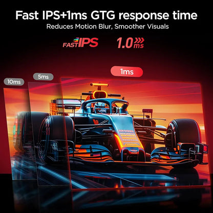 KOORUI G2741L 27" Dual Mode Gaming Monitor, 4K UHD 160Hz & FHD 320Hz, Fast IPS, 95% DCI-P3, HDR400, HDMI 2.1/DP 1.4, VESA Gaming Monitor
