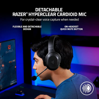 Razer Barracuda X 2.4GHz Wireless + Bluetooth Gaming Headset For Mobile, PC, PlayStation, Switch 2, Android, iOS