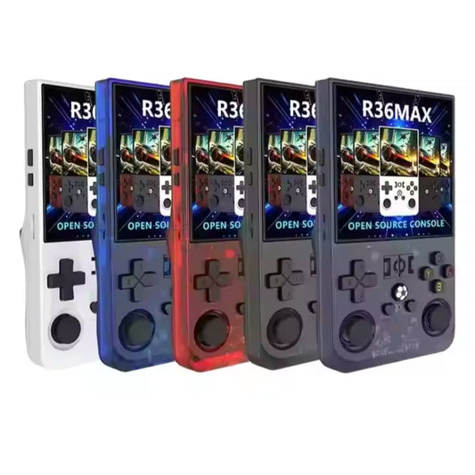 2026 R36 Max 4inch IPS 21000+ Games Video Handheld Game Players 4000mAh OS Linux System Hand Retro Game Console