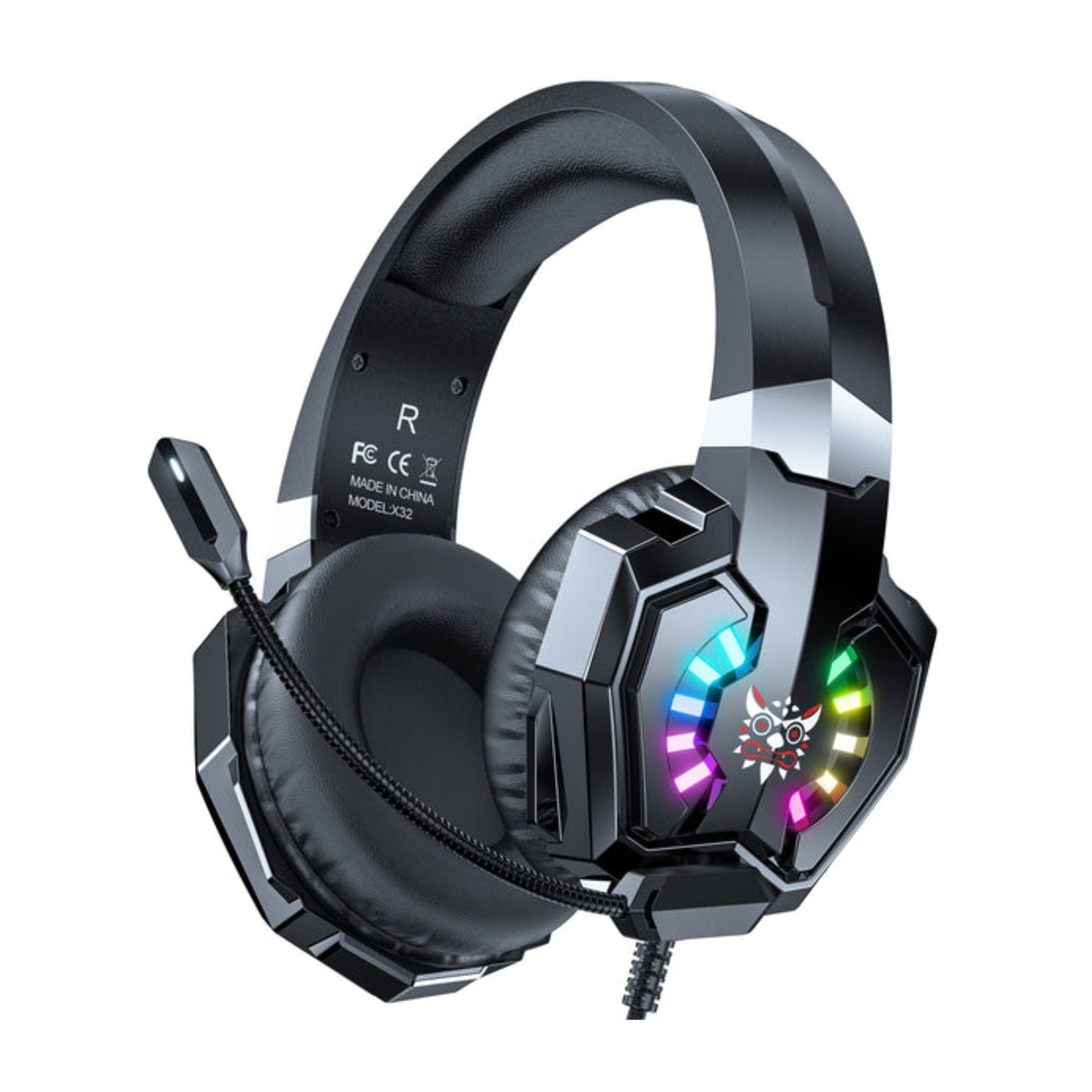 ONIKUMA X32 RGB Wired Gaming Headset