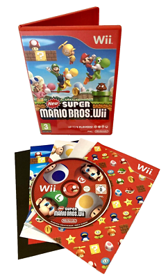 New Super Mario Bros. Wii - Nintendo Wii (PAL) - (USED)