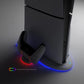 DOBE TP5-3528 Cooling Charging Dock Station With RGB Color Atmosphere Light Circle for PS5 Slim Console