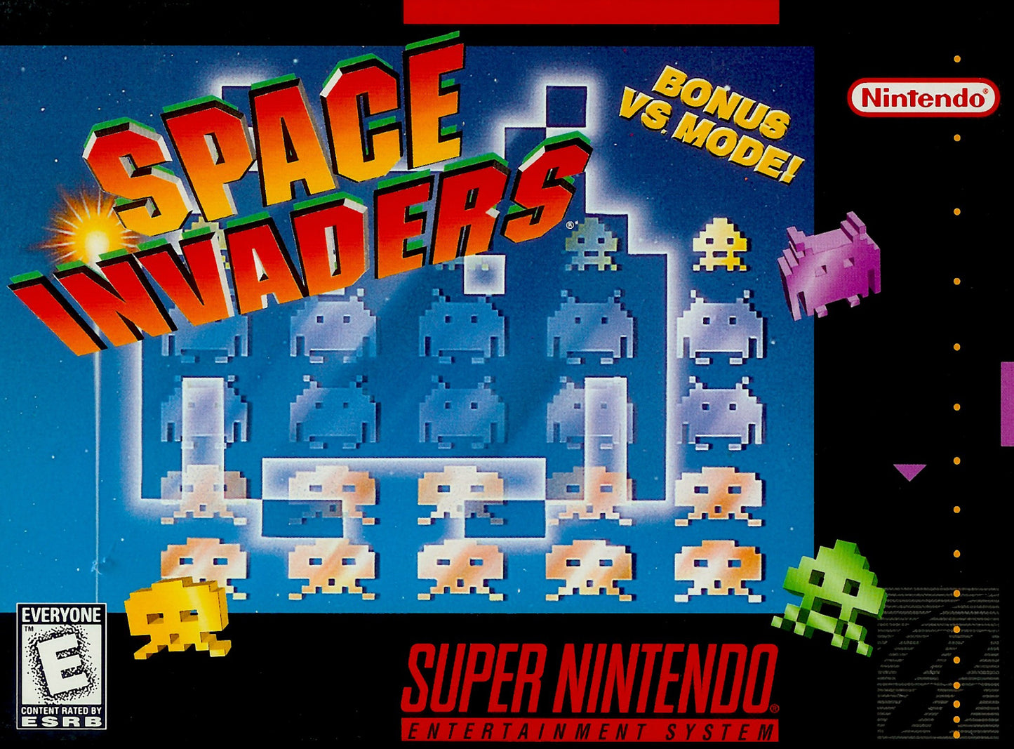 Space Invaders - Super Nintendo Entertainment System (SNES) NTSC - (CIB)