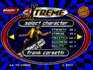 3Xtreme - Playstation 1 (NTSC) - (USED)