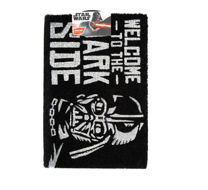 سجادة باب من مجموعة إريك "حرب النجوم: أهلاً بكم في الجانب المظلم" | ١٥.٧ × ٢٣.٦ بوصة - ٤٠ × ٦٠ سم | ألياف جوز الهند | صديقة للبيئة ١٠٠٪ | سجادة باب داخلية وخارجية | هدايا حرب النجوم