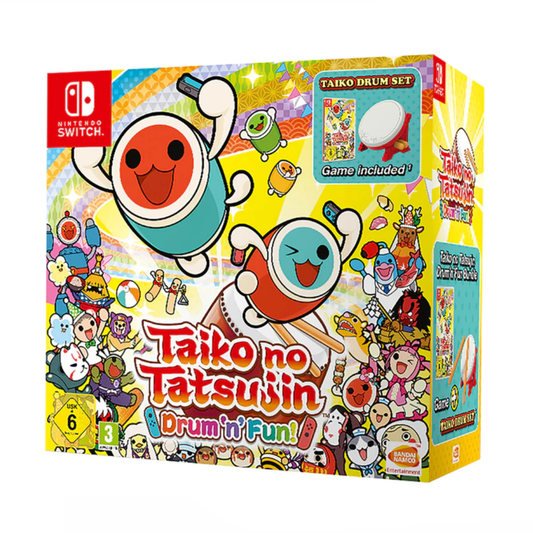 Taiko no Tatsujin Drum 'n' Fun! Bundle - Nintendo Switch - CIB