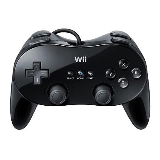 Wii Classic Controller Pro Black Nintendo OEM - (USED)