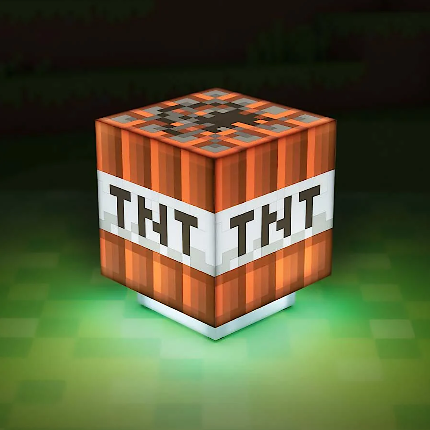 Minecraft TNT Light with Game Sounds, Night Light USB Rechargeable