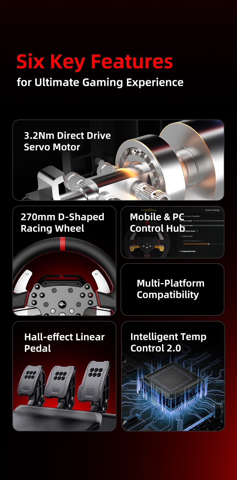 PXN-V10 Pro Entry DD Racing Simulator Racing Wheel for Xbox Consoles | PS4 | Switch | PC