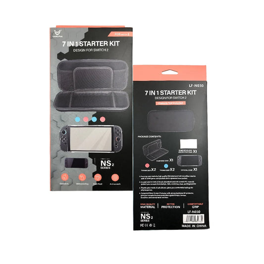 Lucky Fox 7 in 1 Starter Kit for Nintendo Switch 2
