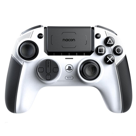 وحدة تحكم الألعاب اللاسلكية NACON Revolution 5 Pro لجهاز PS5 | PS4 | PC - باللونين الأبيض والأسود