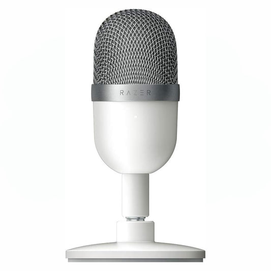 Razer Seiren Mini USB Condenser Microphone: for Streaming and Gaming - Mercury White